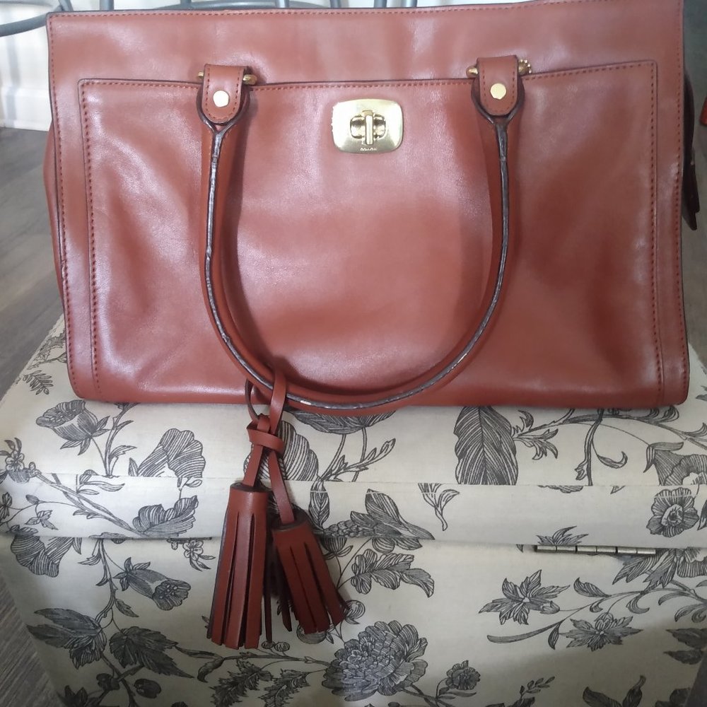 Coach Brown Leather Satchel